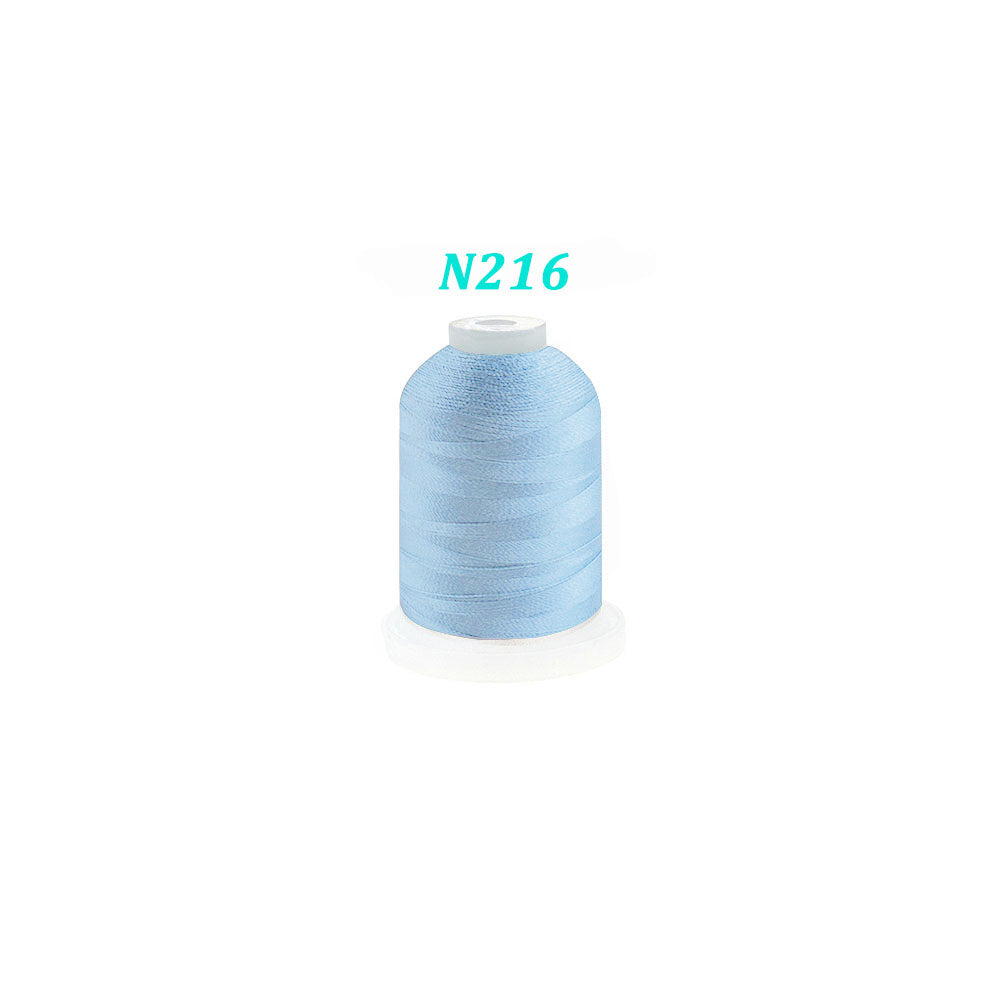 New brothread Single Huge Spool 1000M Each Polyester Embroidery Machine Thread 40WT - Janome Colors