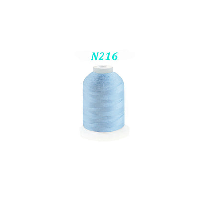 New brothread Single Huge Spool 1000M Each Polyester Embroidery Machine Thread 40WT - Janome Colors