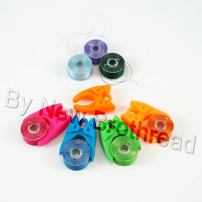 New Brothread Thread Spool Savers/Spool Huggers - Prevent Thread Tails from Unwinding - No Loose Ends for Sewing and Embroidery Machine Thread Spools