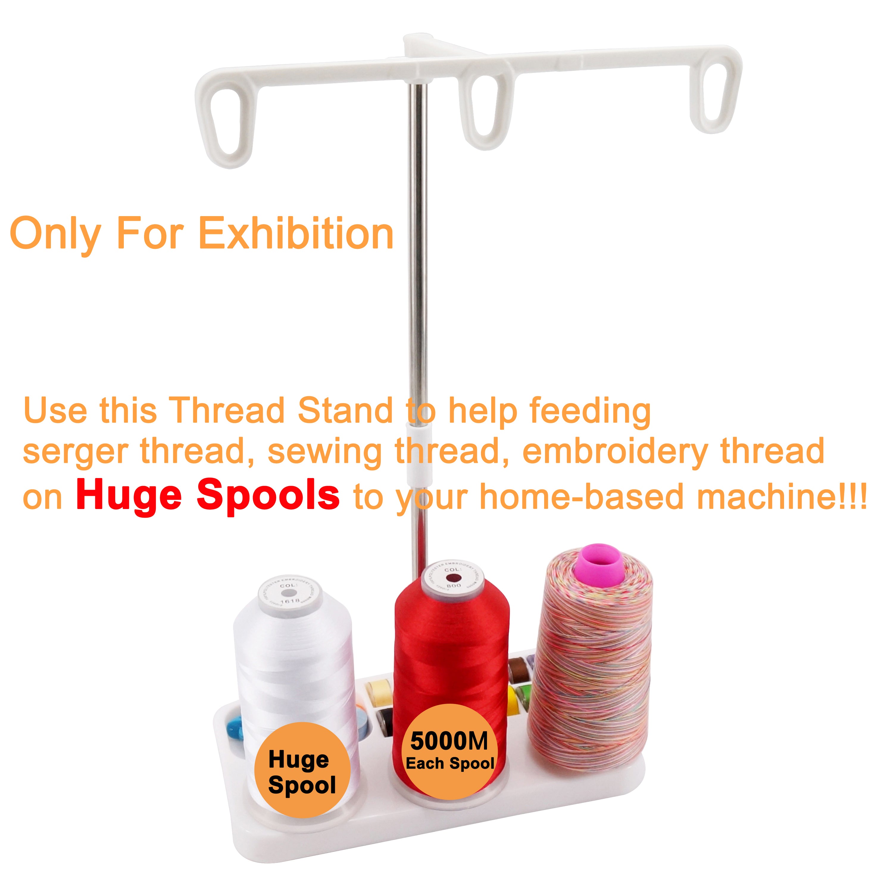 Light Weight Thread Stand - Spools Holder for Domestic (Home-Base) Emb –  New brothread