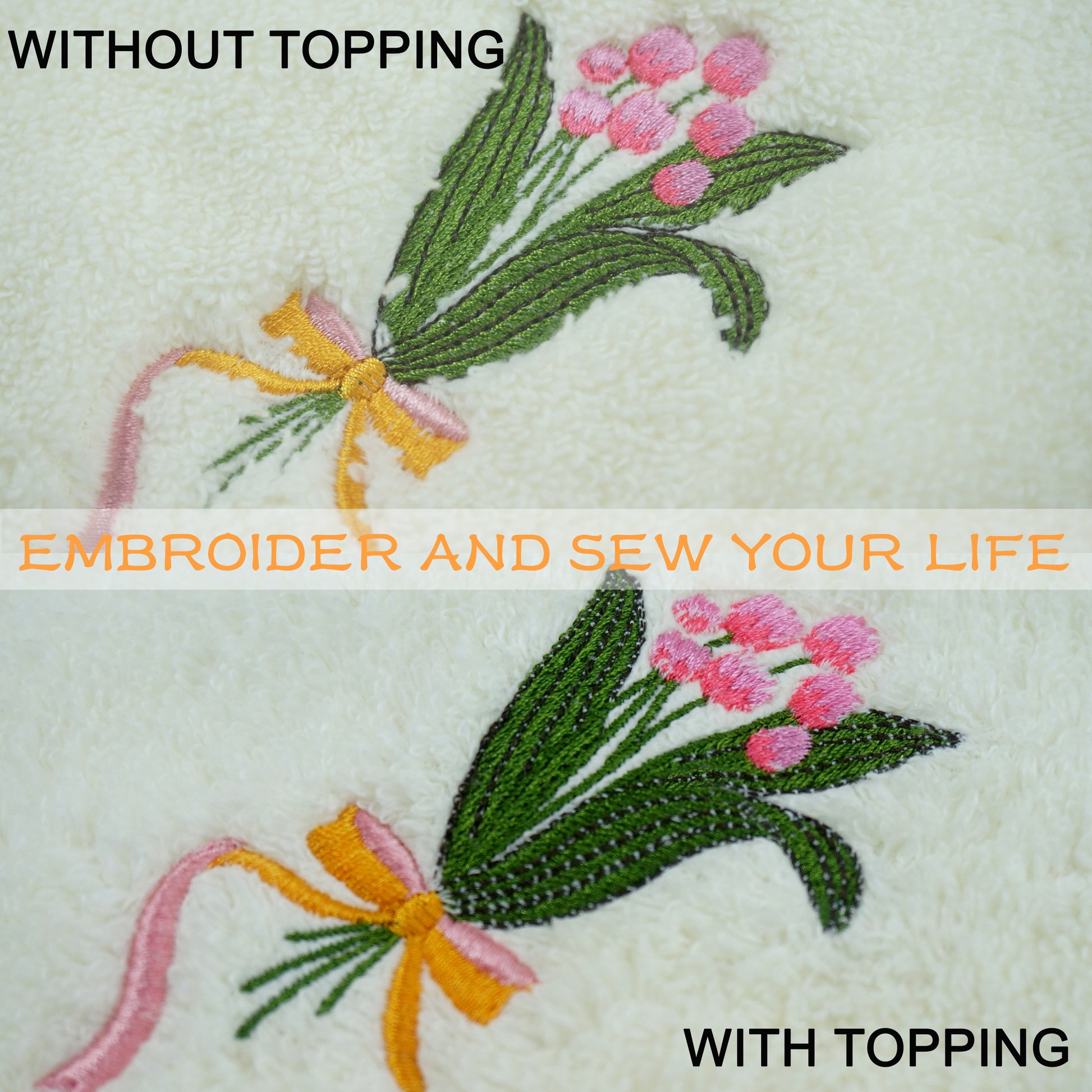Removing Water-Soluble Toppers the EASY Way