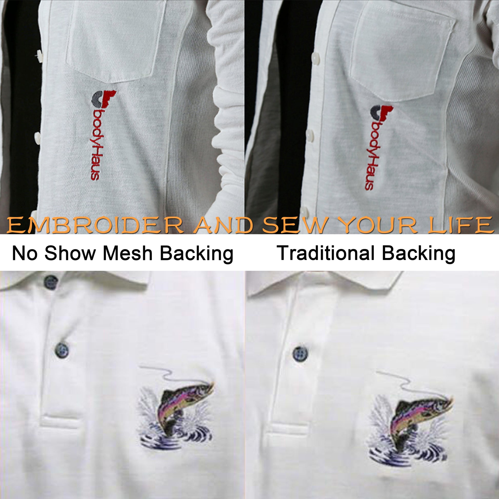 No Show Mesh Machine Embroidery Stabilizer 12 x 25 Yard