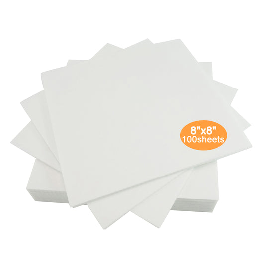 New brothread Cut Away Machine Embroidery Stabilizer Backing Precut Sheets - Medium Weight 2.5oz
