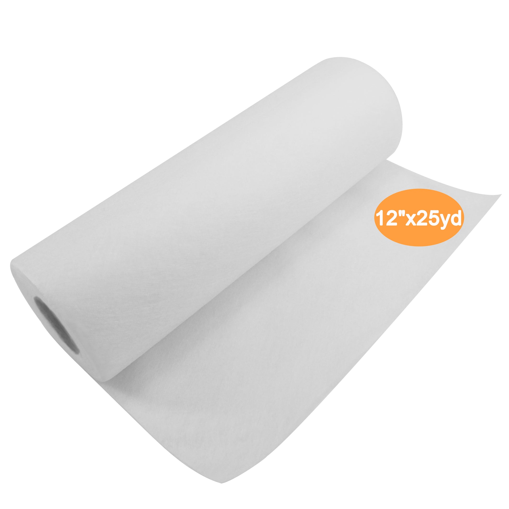 HimaPro Wash Away Non-Woven Stabilizer Backing for Machine Embroidery Water  Soluble Embroidery Stabilizer (12 Inch x 25 Yard) 